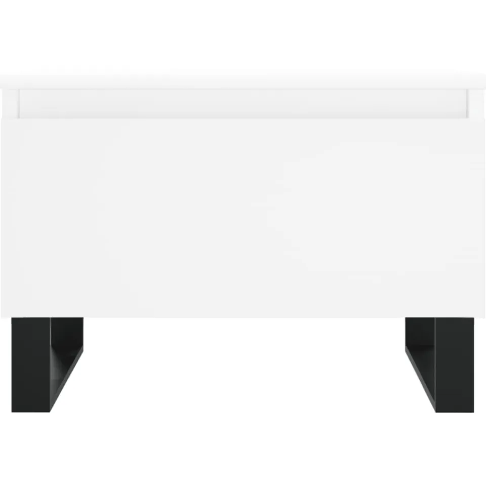 vidaXL Salontafels 2 st 50x46x35 cm bewerkt hout wit, foto 4