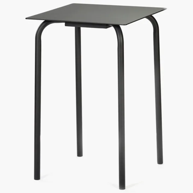 Serax Vincent Van Duysen August bartafel 65x65xh100cm zwart