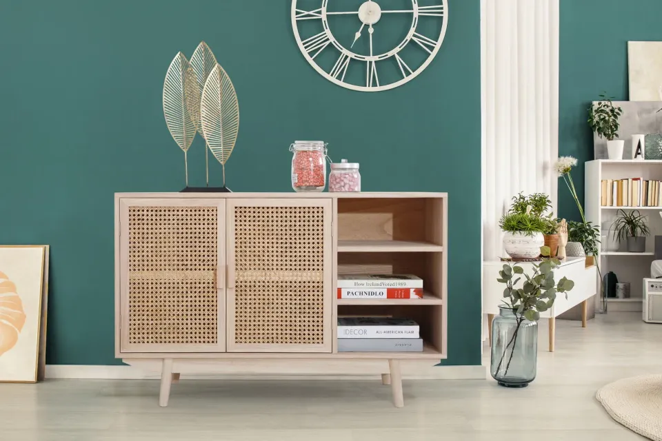 dressoir Freja rotan bruin, foto 6