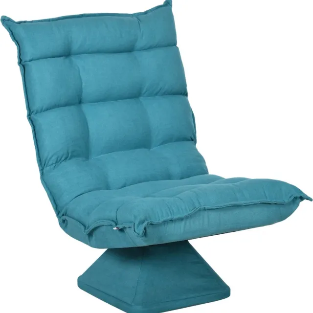 GranMaison Fauteuil - Relaxzetel - Relaxstoel - Relaxfauteuil - Stoel - Voor één Persoon - Blauw