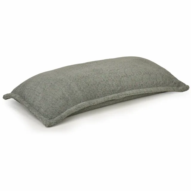 Drop & Sit KUSSEN 100X150 FIJNE TEDDY L GROEN