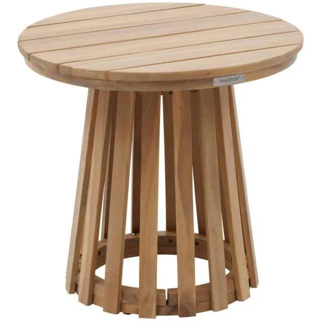 Hespéride Ronde bijzettafel van acaciahout OSUNA Beige