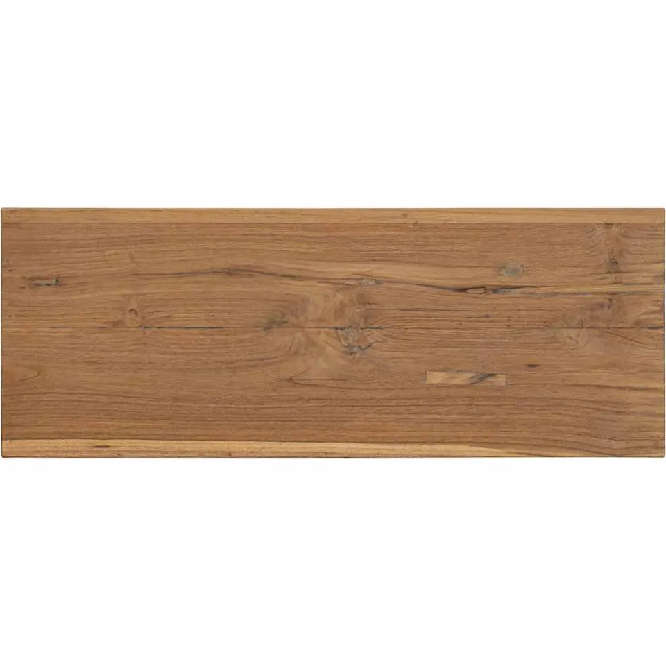 vidaXL Dressoir 80x30x60 cm massief teakhout bruin, foto 4