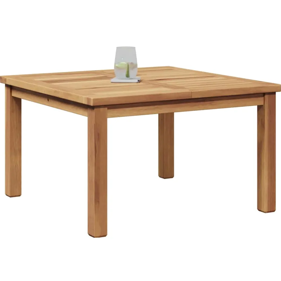 vidaXL Salontafel Bruin 60 x 60 x 36 cm Massief Teakhout
