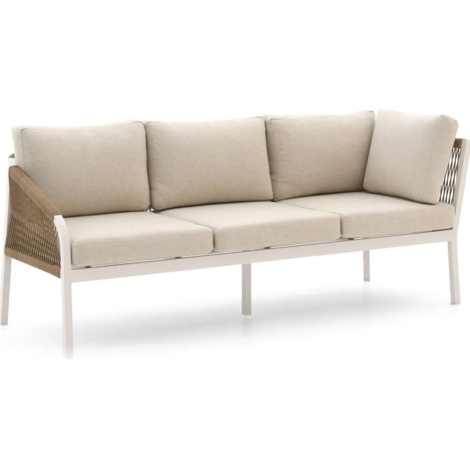 Manifesto Furniture Manifesto Copparo hoek loungeset 3-delig wit, foto 3