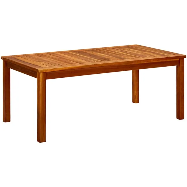 vidaXL Tuintafel 110x60x45 cm massief acaciahout bruin, foto 2