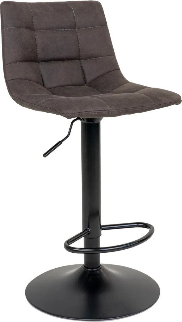 House Nordic Middelfart Barkruk Donker Grijs (Set van 2)