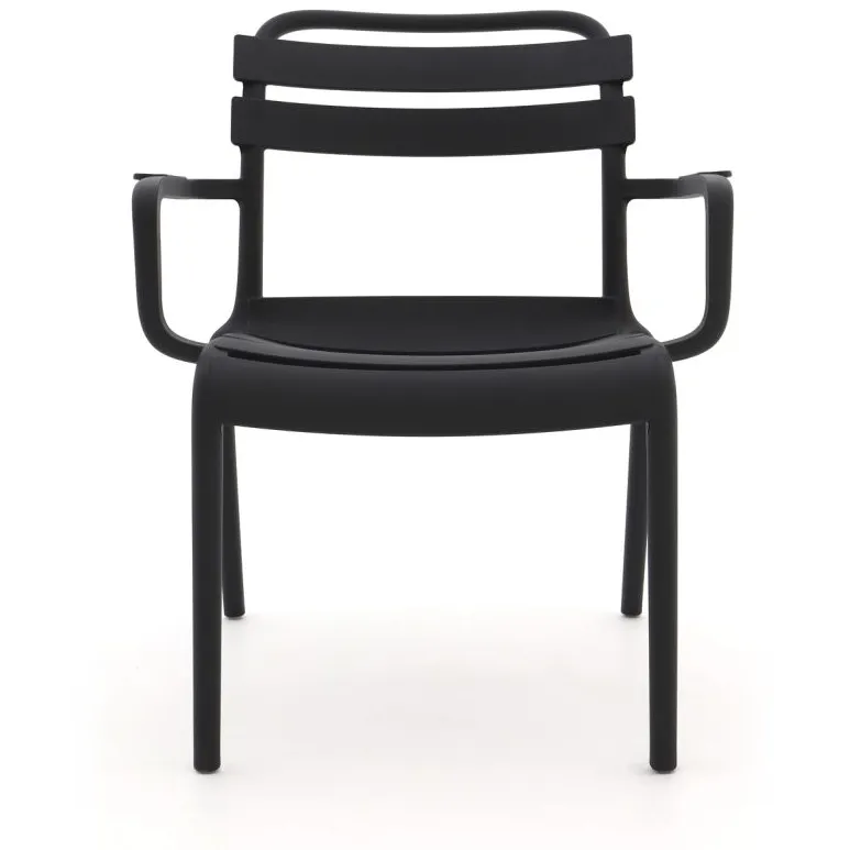 Forza Furniture Forza Vico/Rieti ø60 stoel-bank loungeset 4-delig zwart, foto 4