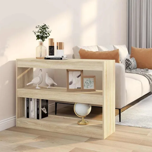 vidaXL Boekenkast / kamerscherm 100x30x72 cm sonoma eikenkleurig, foto 2