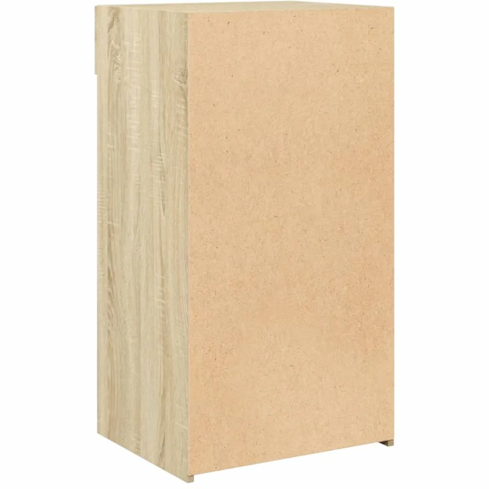 vidaXL Dressoir 50x42,5x93 cm bewerkt hout sonoma eikenkleurig, foto 4