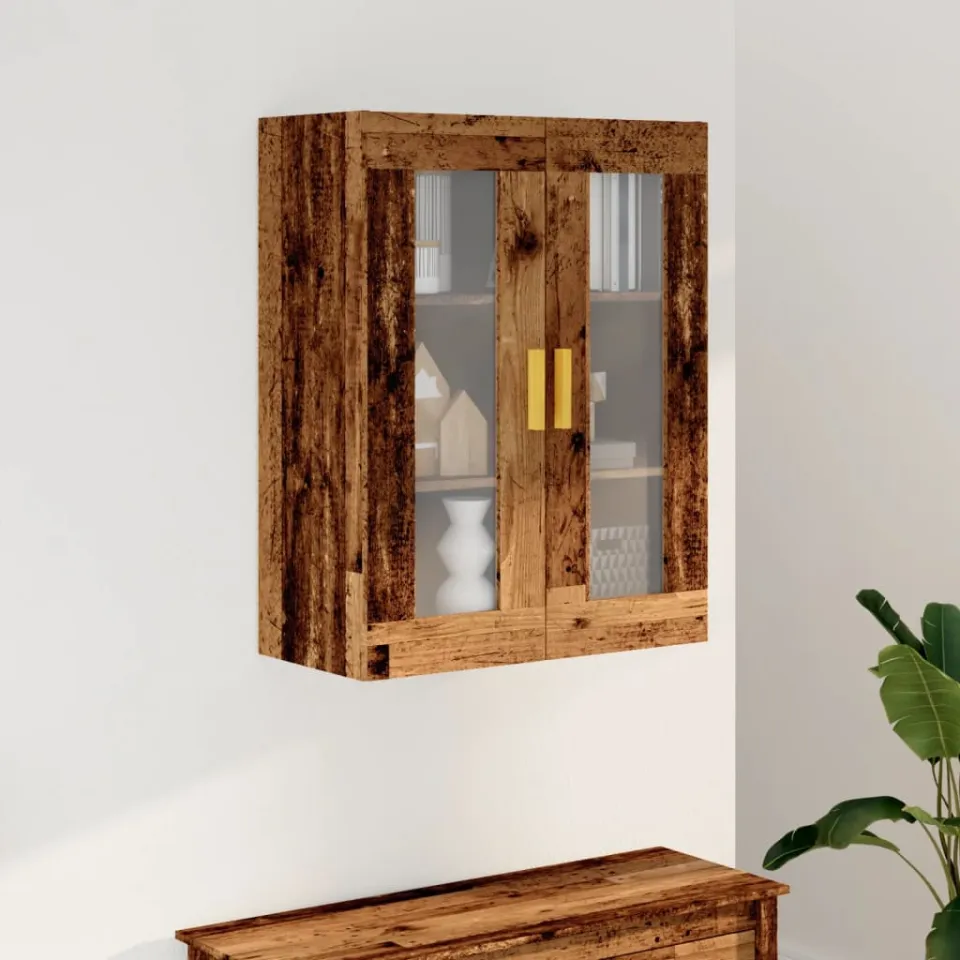 vidaXL Bovenkast 69,5x34x90 cm oud houtkleurig bruin, foto 2