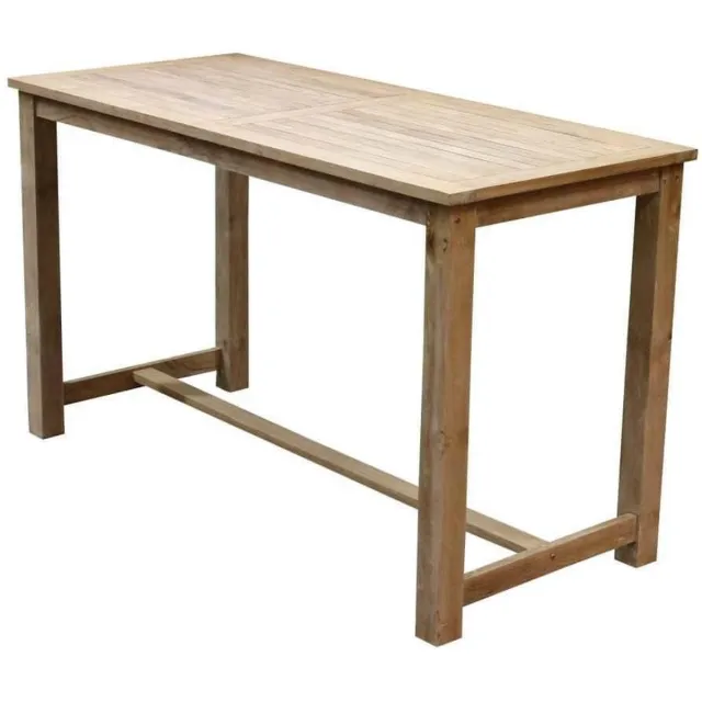 AVH Outdoor Collectie Bartafel 180x80xH105 cm teakhout Bruin / Terre