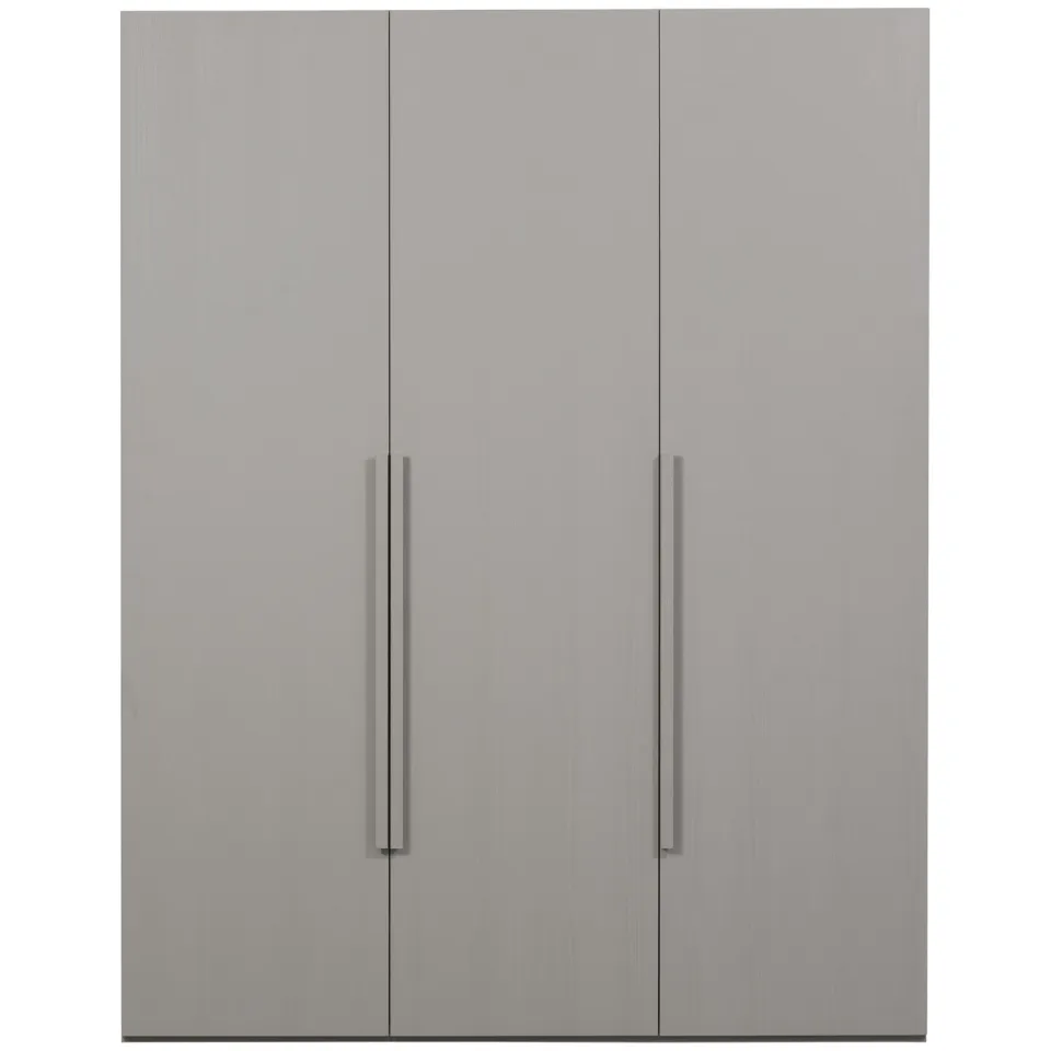 WOOOD Rens kledingkast 3-deurs pebble grey, foto 6