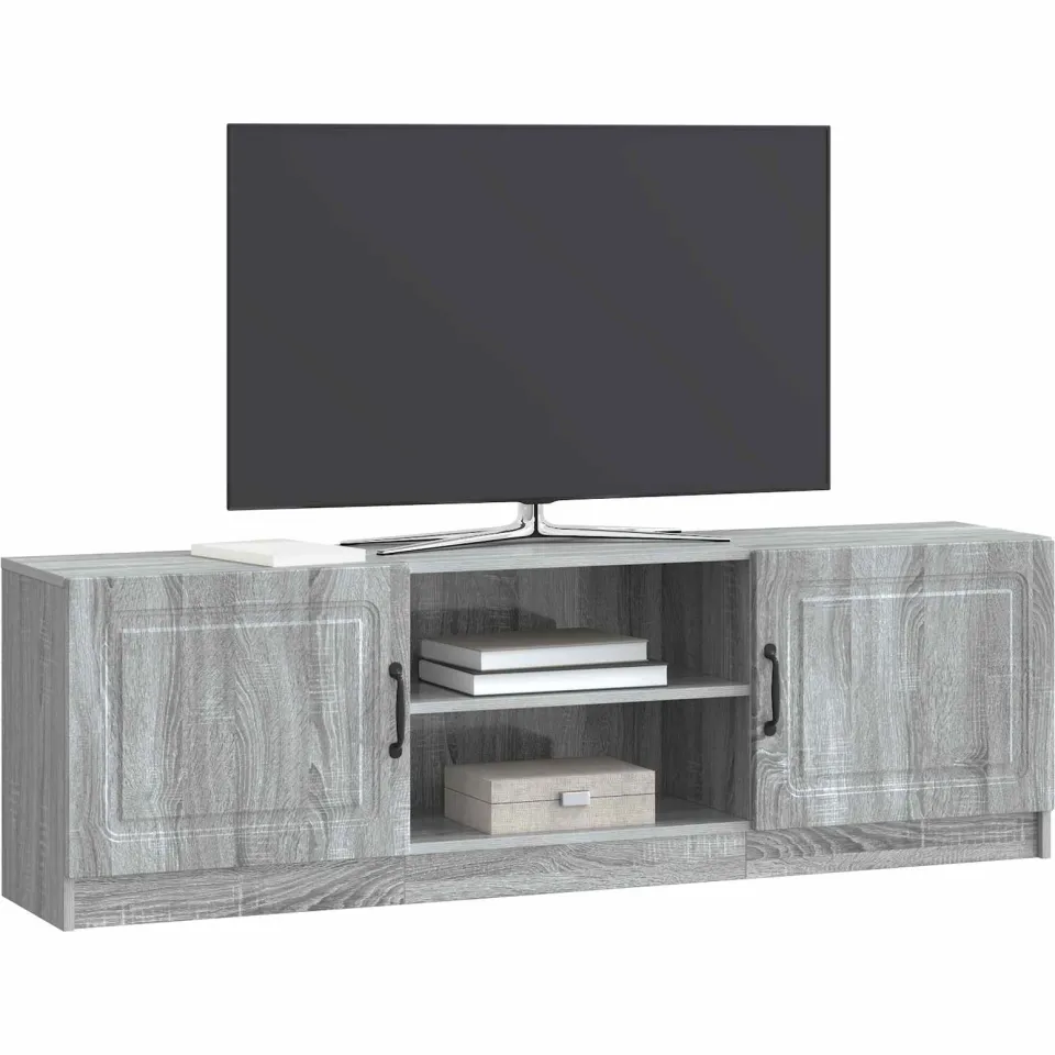 vidaXL TV-kast Grijs sonoma 150 x 31 x 47 cm Bewerkt hout
