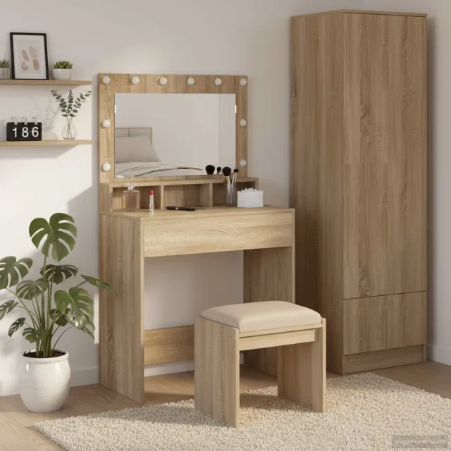 vidaXL Plafondtafel Sonoma Eiken 75,5 x 41 x 135 cm Bewerkt hout, foto 2