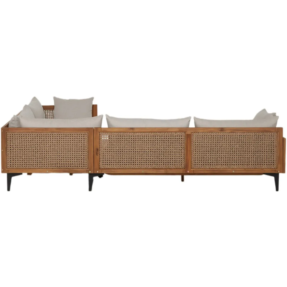 NOUS Garden Lima loungeset naturel beige, foto 5