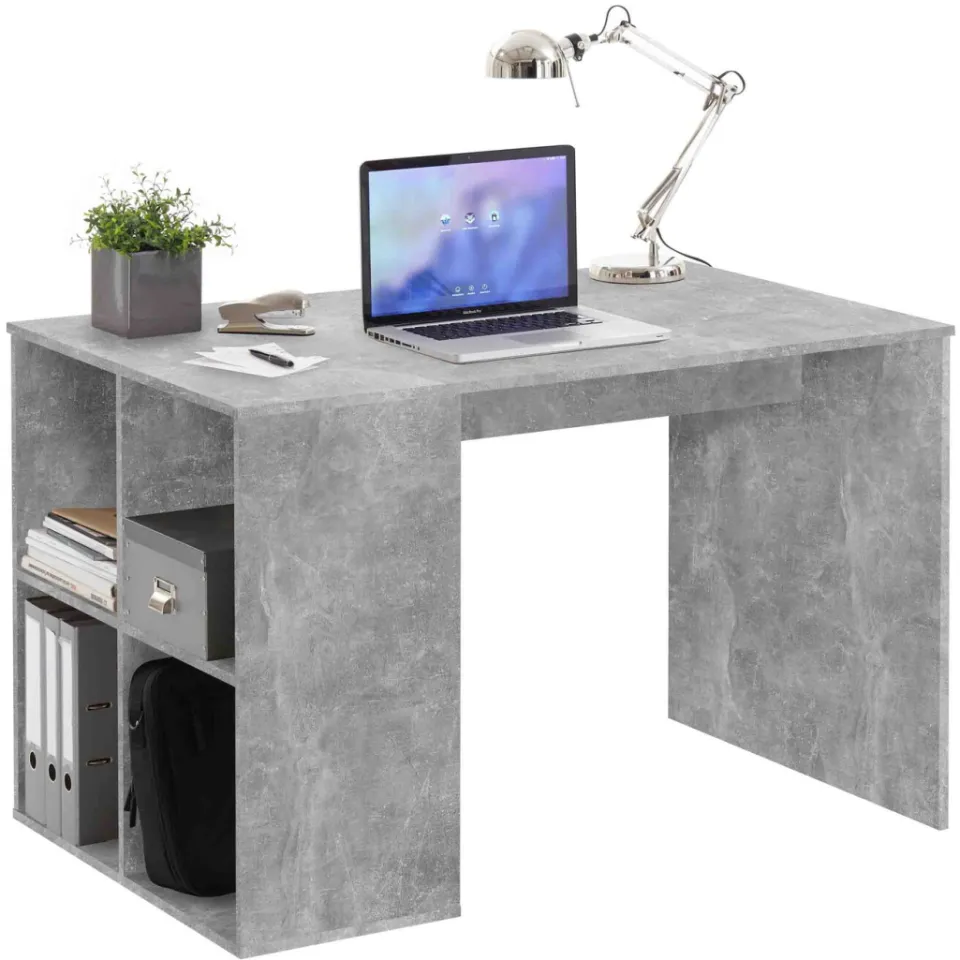 Bureau Helias Beton grijs, foto 2