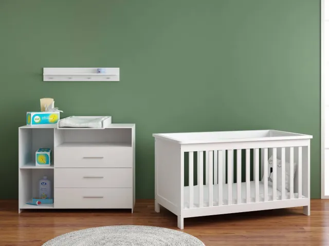 Cabino meegroei babykamer Jim Wit (2-delig), foto 2
