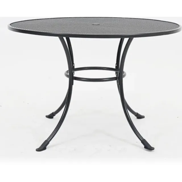 VITA Tafel basic strekmetaal rond d110 antraciet