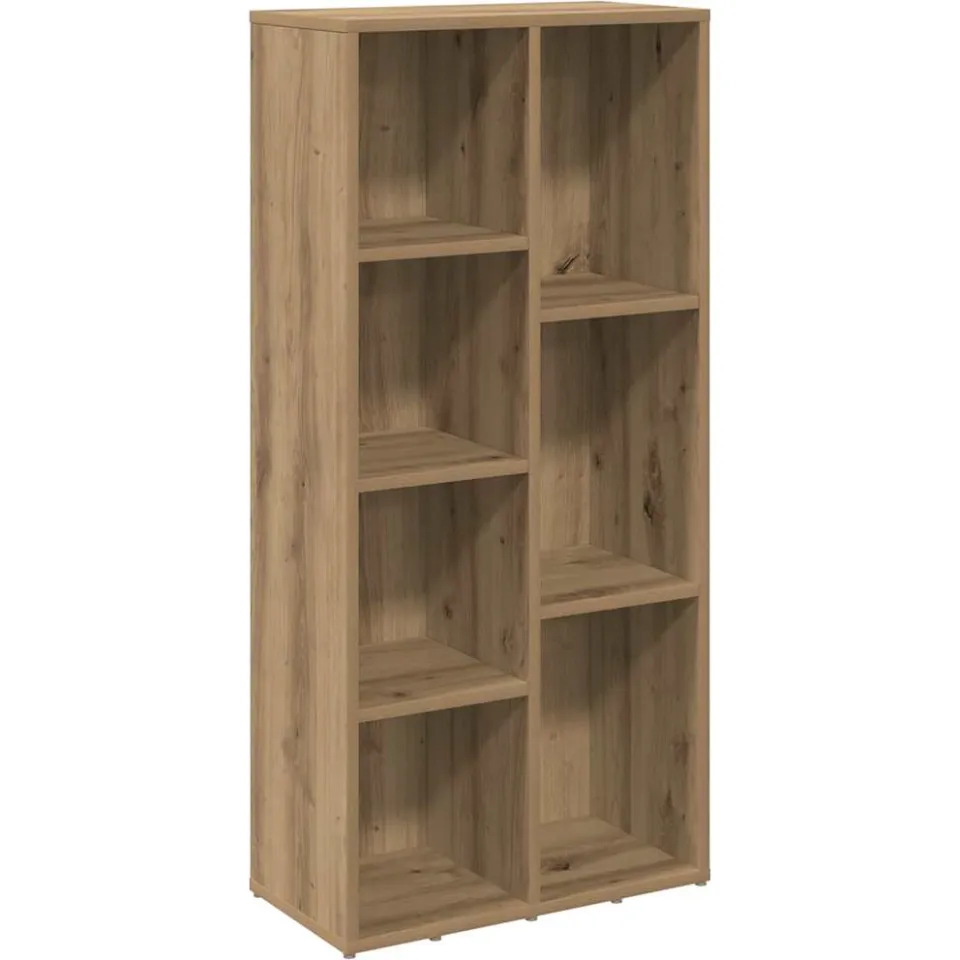 vidaXL Boekenkast 50x25x104 cm artisanaal eikenkleur Bruin