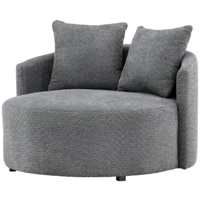 Svea Elena loveseat teddy - grijs