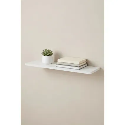 Duraline Wandplank Wit 20mm 80x23.5cm