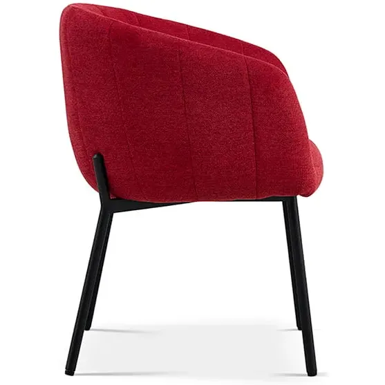 eetkamerstoel Pia rood, foto 3
