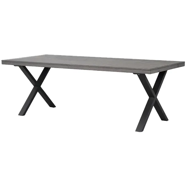 Rowico Home Brooklyn verlengbare eettafel donker eiken - 220 x 95 cm Bruin