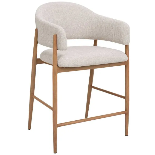 Giga Meubel Dénia barkruk beige licht