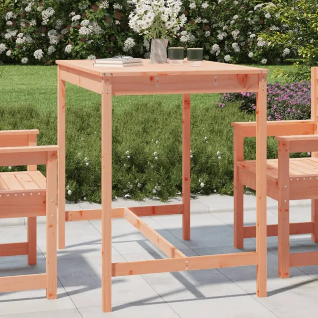 vidaXL Tuintafel 121x82,5x110 cm massief douglashout bruin, foto 2