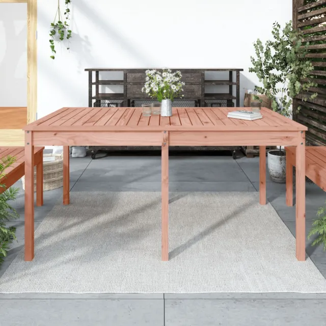 vidaXL Tuintafel 159,5x82,5x76 cm massief douglashout Bruin