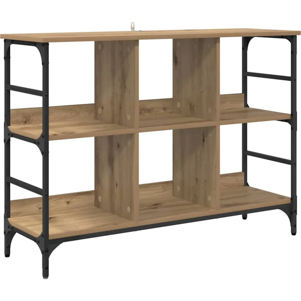 vidaXL Dressoir Artisan Eiken 102 x 32 x 73,5 cm, foto 3