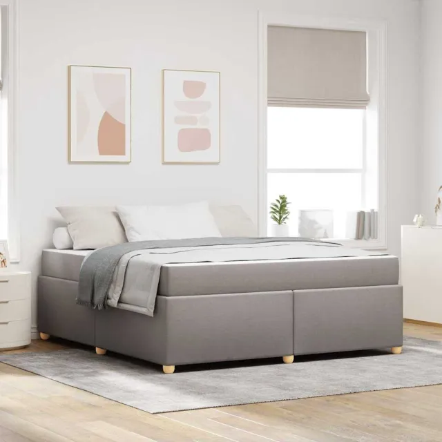 vidaXL Bedframe Taupe 180 x 200 cm Stof
