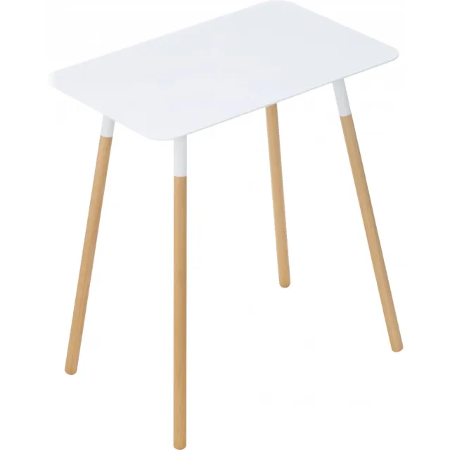 Yamazaki Bijzettafel Vierkant - Plain - Wit