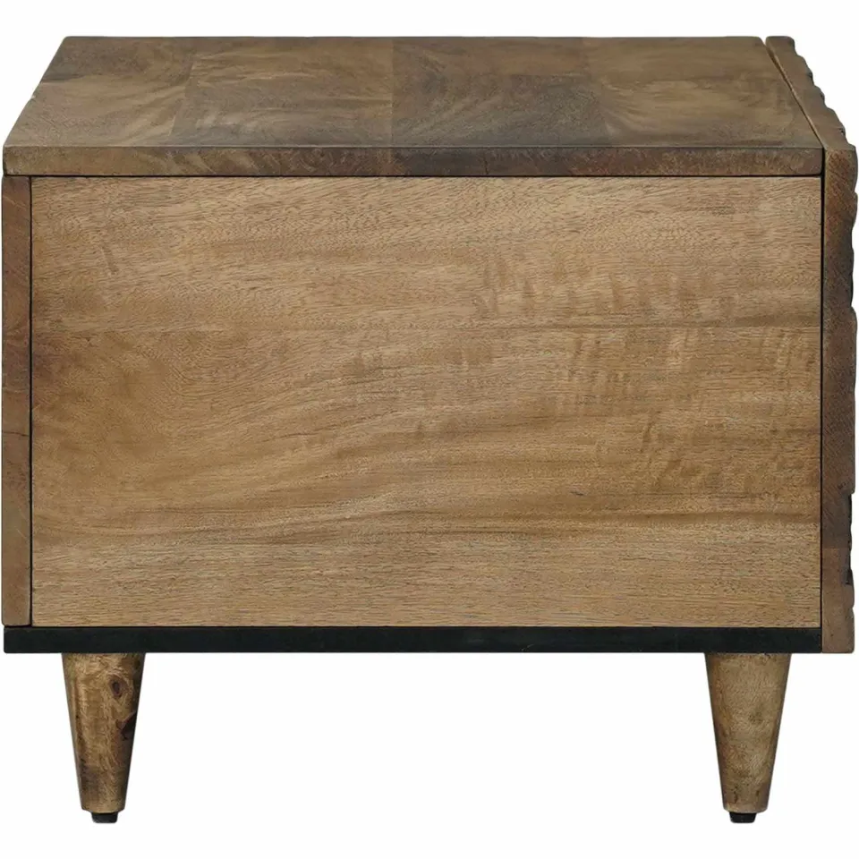 vidaXL Salontafel Bruin 80 x 50 x 40 cm Massief Mango Hout, foto 4
