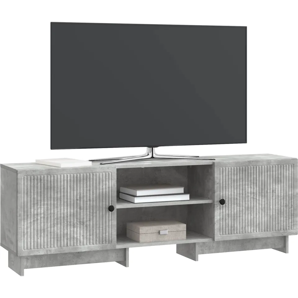 vidaXL TV-kast 150 x 31 x 50 cm Betongrijs Geconstrueerd hout grijs, foto 2