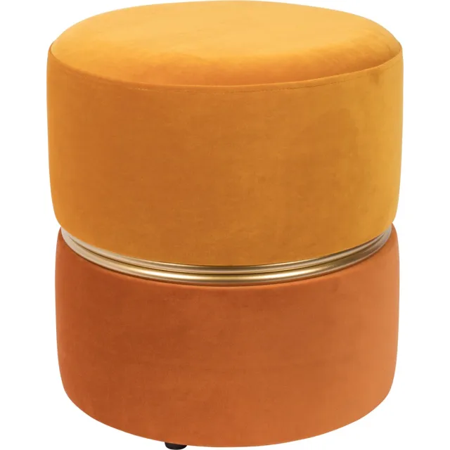 Housecraft Living Bubbly Poef Sun/ Geel
