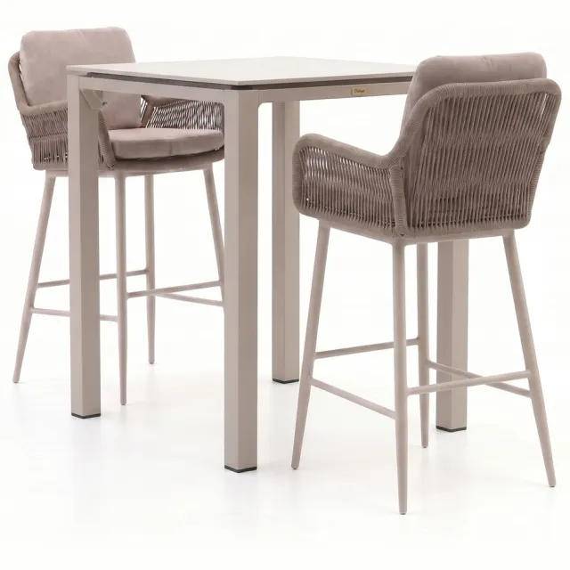 Intenso Furniture Intenso Isorella/Trecenta 75cm barset 3-delig Bruin