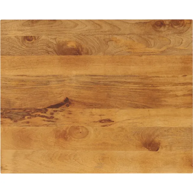 vidaXL Tafelblad rechthoekig 110x80x2,5 cm massief mangohout Bruin