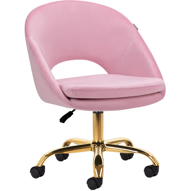 4rico Make-up Stoel Draaibaar Voor Professionals Roze Ergonomisch