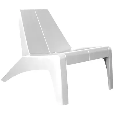 NATERIAL Tuinstoel Halios Wit 67x89,5x67,7cm