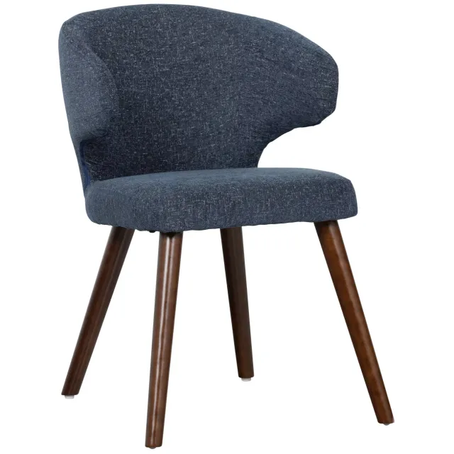 vtwonen Cape eetkamerstoel blauw gemeleerd, foto 2