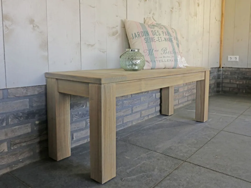 ROUGH Furniture ROUGH-X picknickbank 75x42x45cm bruin, foto 3