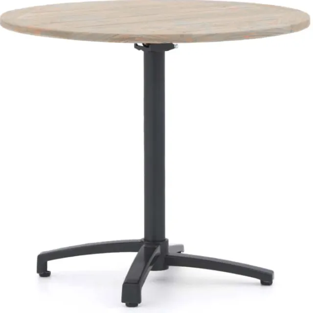 Bellagio tuinmeubelen Bellagio Canzo klaptafel ø 85cm (h:75cm) grijs