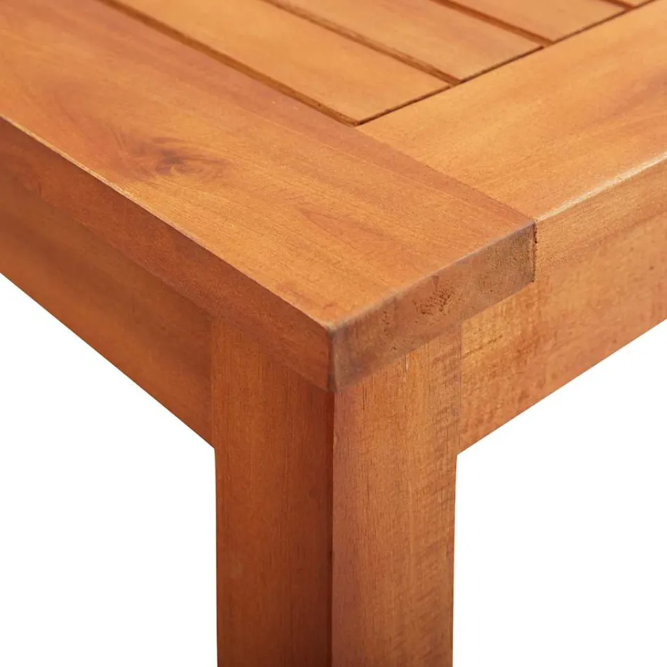 vidaXL Tuintafel 88x88x74 cm massief acaciahout bruin, foto 3