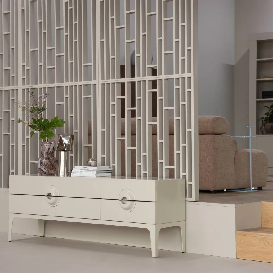 WOOOD Merge tv-meubel crème, foto 2