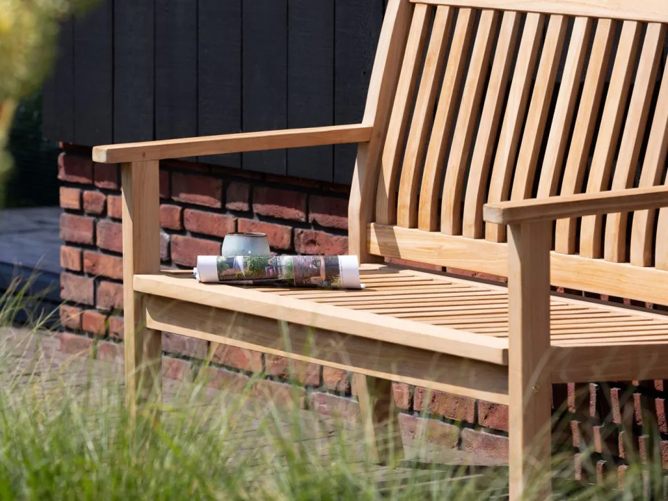 Sunyard Furniture Sunyard Wales tuinbank 120cm bruin, foto 4