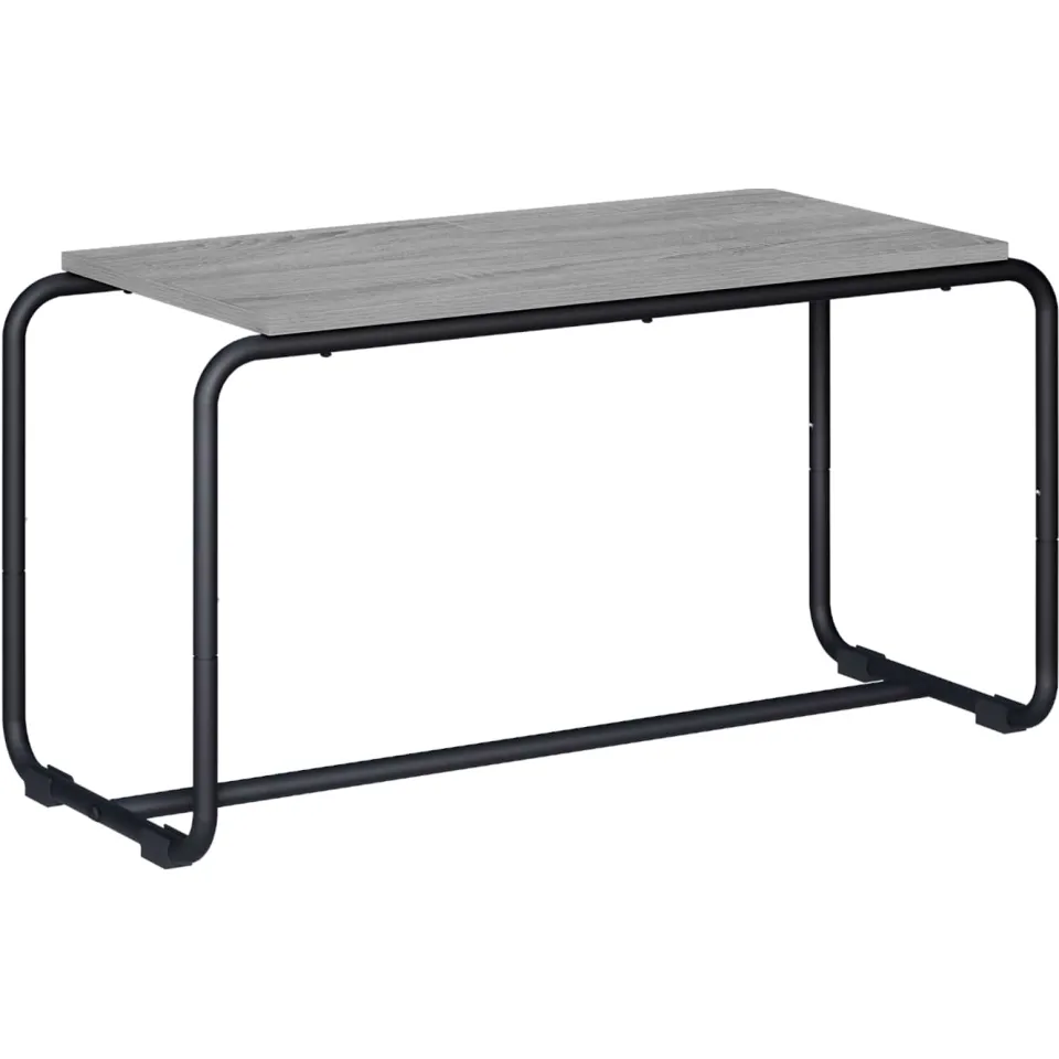 vidaXL TV-standaard 80 x 35.5 x 42 cm Grijs Sonoma Bewerkt hout, foto 3
