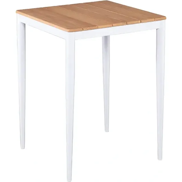 Your Own Living Moleto Bartafel - 80x80x106 cm WitBruin