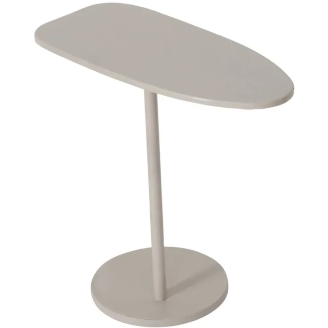 Boltze Bijzettafel van metaal PLUTO, hoogte 51,5 cm Beige